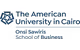 American University in Cairo, School of Business Logo